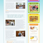 Создание сайта для детского сада
